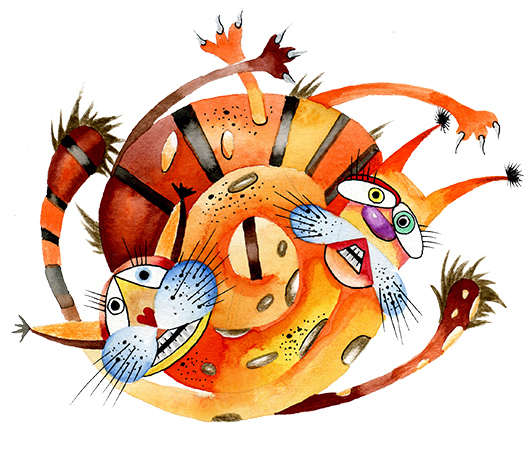 Круговорот котов в квартире