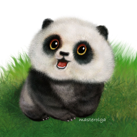 Панда малыш
