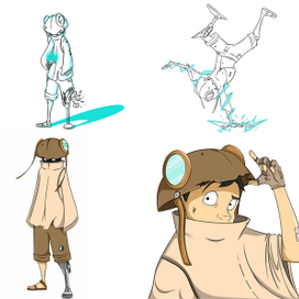 Концепт персонажа для Flash-Игры