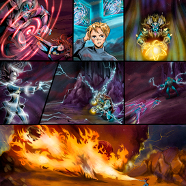 Страница комикса