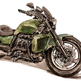 Мотоцикл Triumph Rocket III Roadster