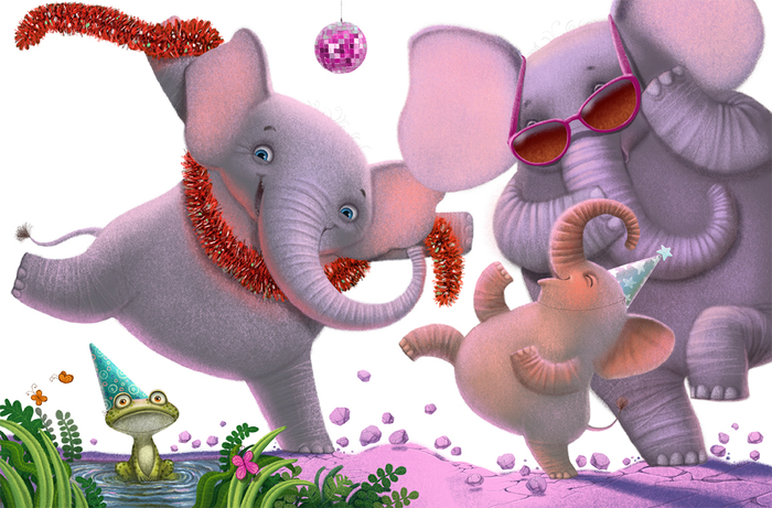 однажды в джунглях слоны плясали...