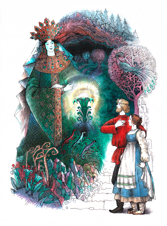 Горный мастер. П.Бажов сказы.