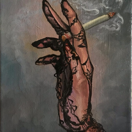 Рука с сигаретой II