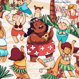 Новый год на острове