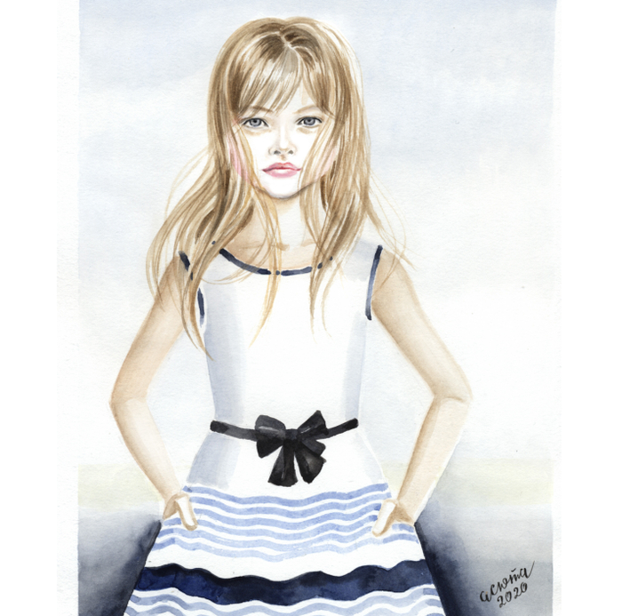 Летнее платье