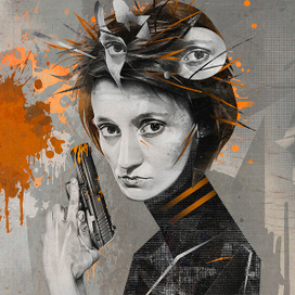 Bang Bang self-portrait