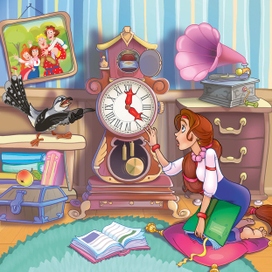 Иллюстрации для детского журнала 3/9 Ц