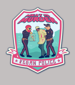 Go Vegan Stiker (4)