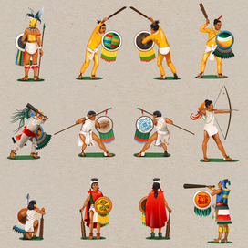 Солдатики Индейцы