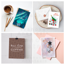 Открытки -вкладыши -карточки