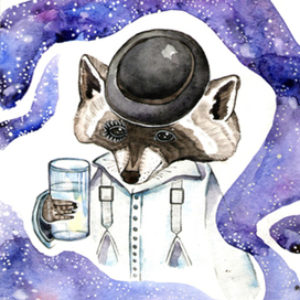 Енот- Малыш Алекс. Заводной апельсин 