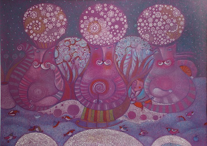 "Зимний лес"