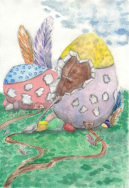 Яичный город