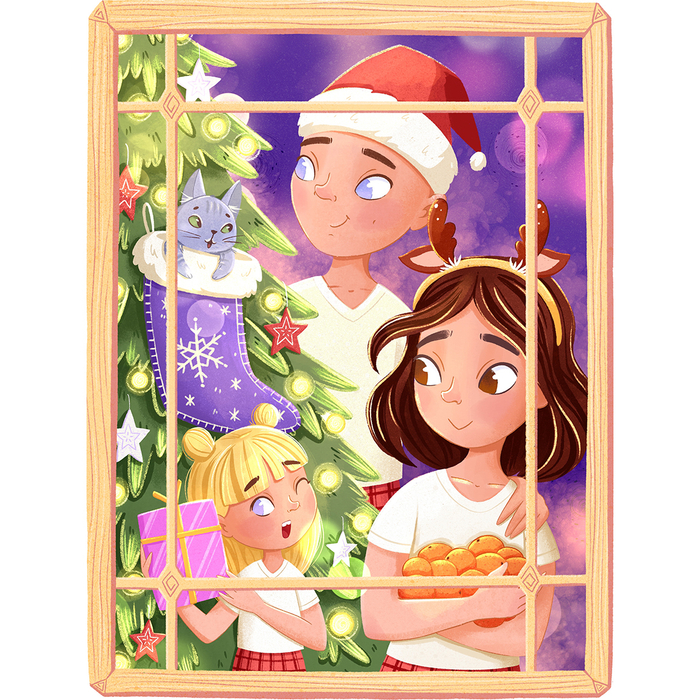 Новогоднее окошко