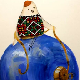 Открытка Птица 2