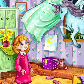 Волшебный единорог 