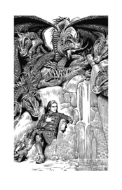 Мультиголовочный Горыныч с Иваном-царевичем