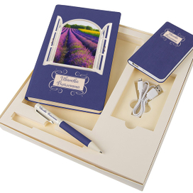 Дизайн для подарочного набора  в стиле Прованс