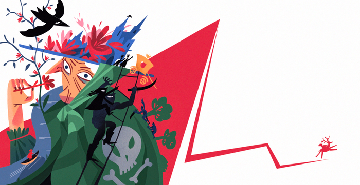 СНЕЖНАЯ КОРОЛЕВА в стиле Пабло Пикассо