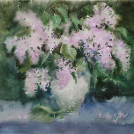 Этюд сирени