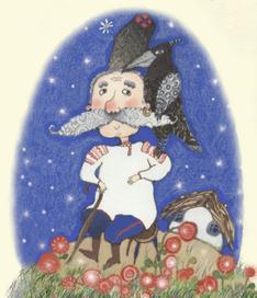 казак и ворон