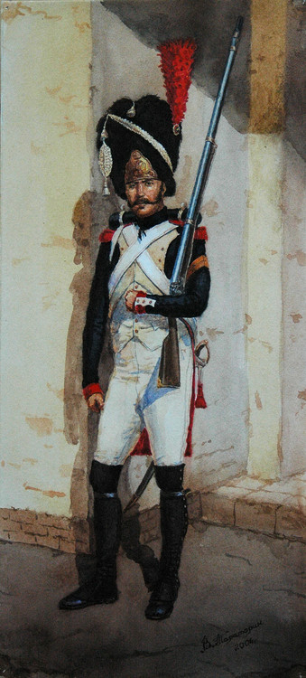 Французская гвардия. Гренадер 1полка