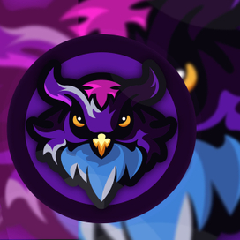 VECTOR LOGO OF OWL