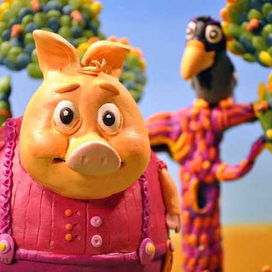 Герои армянских сказок, сделанные из пластилина