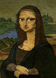 "Копия" :)) Мона Лиза