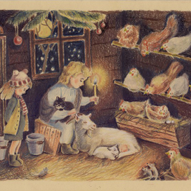 Рождество на ферме