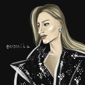 Модная иллюстрация