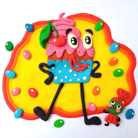 Пироженко и конфетка 