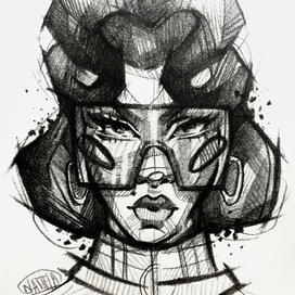 Портрет sketch