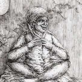 Моисейка (иллюстрация к повести "Палата№6" А.П. Чехова)