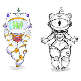 Космический робот-кысь