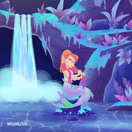 Иллюстрация русалка