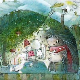 Может чайку?