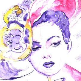 дама в шляпе