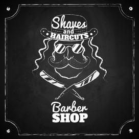 Barber shop. Logo