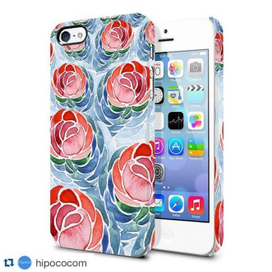 Кейс для телефона с иллюстрацией "Лотосы"