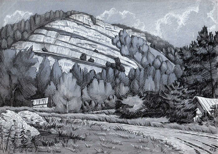 Гора в Бахиловой поляне