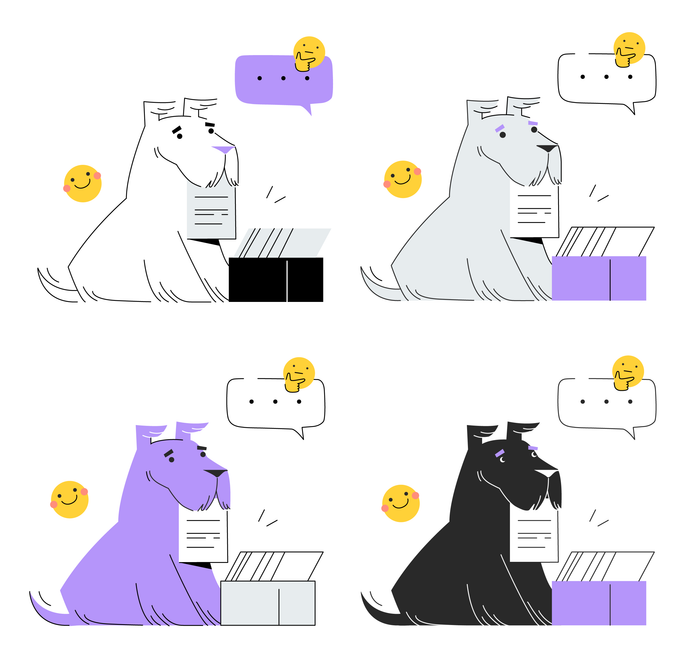 Песики для почтовой рассылки Movavi