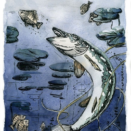 Иллюстрация к "Сказкам" М.Е. Салтыкова - Щедрина