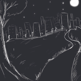 ночной город