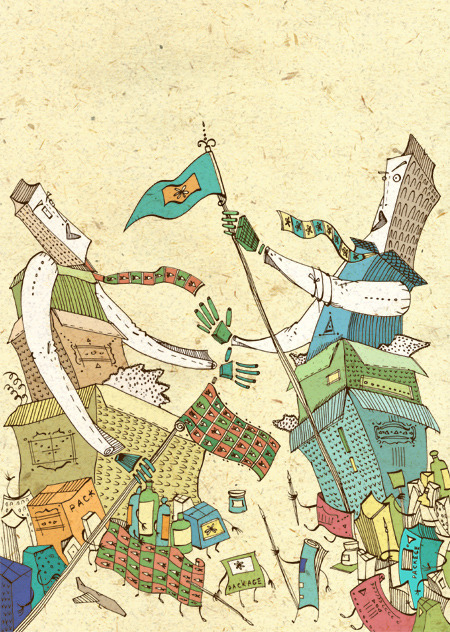 для обложки журнала "Флексография",заказчик дизайн-бюро "Буржуй".