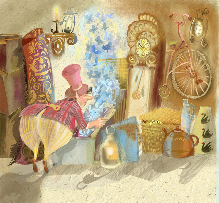 в лавочке у волшебника