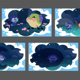 Концепты для мультсериала "Шушумагия"