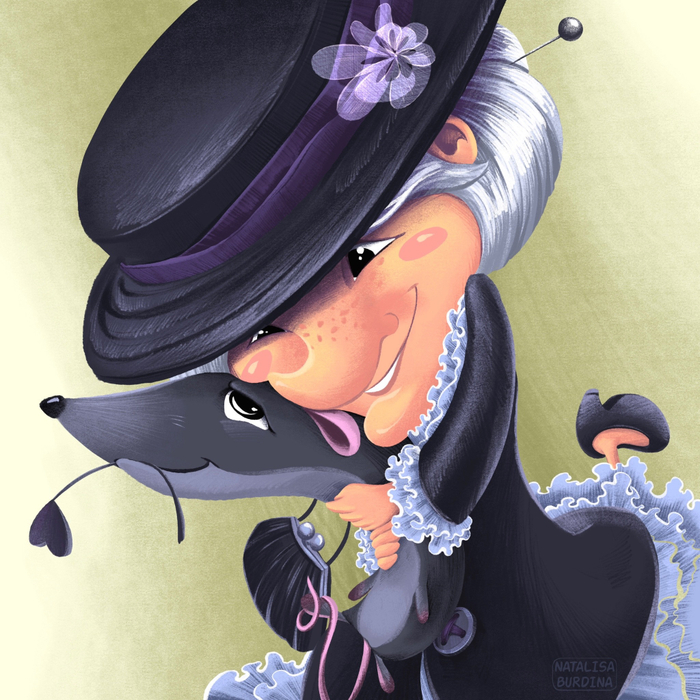 Шапокляк и крыска Лариска