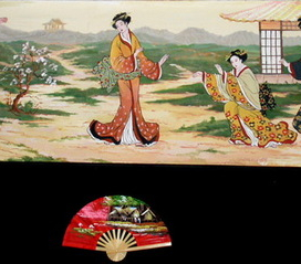 игра в прятки,японский стиль